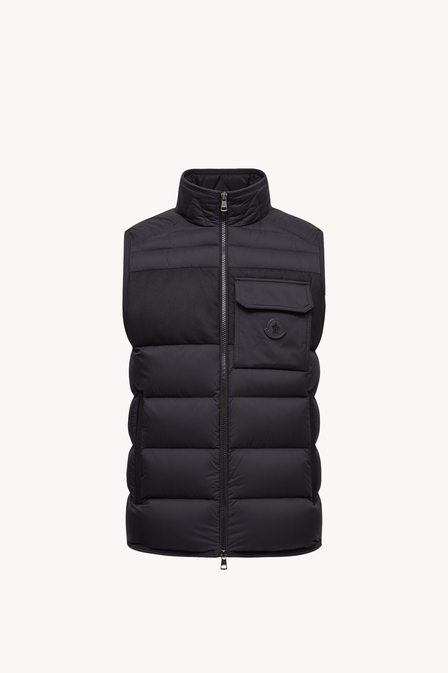 Estagnous Down Vest Men Black Moncler 2